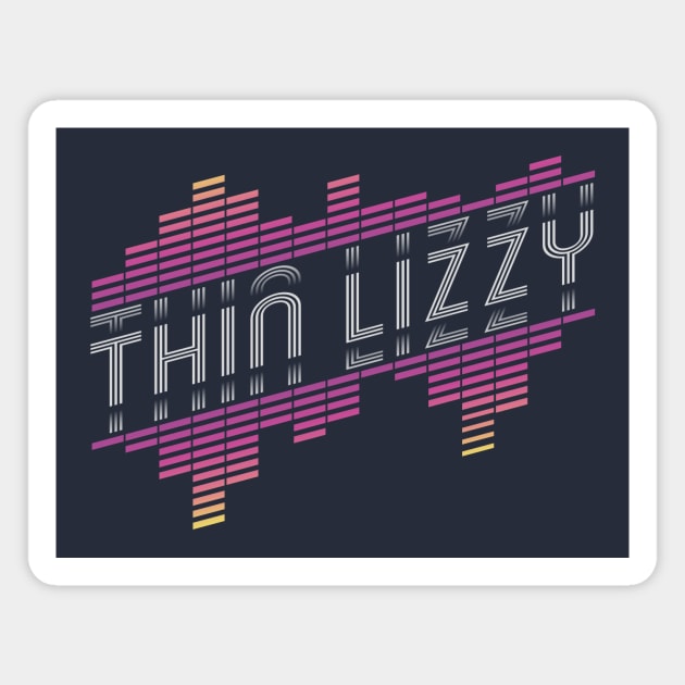 Vintage - Thin Lizzy Magnet by Skeletownn